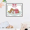 Bear Baby-14CT Counted Cross Stitch 25*20cm(Brand)