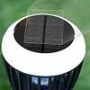 Solar Light Bug Zapper Waterproof Outdoor Mosquito Killer Solar Powered Fly Trap
