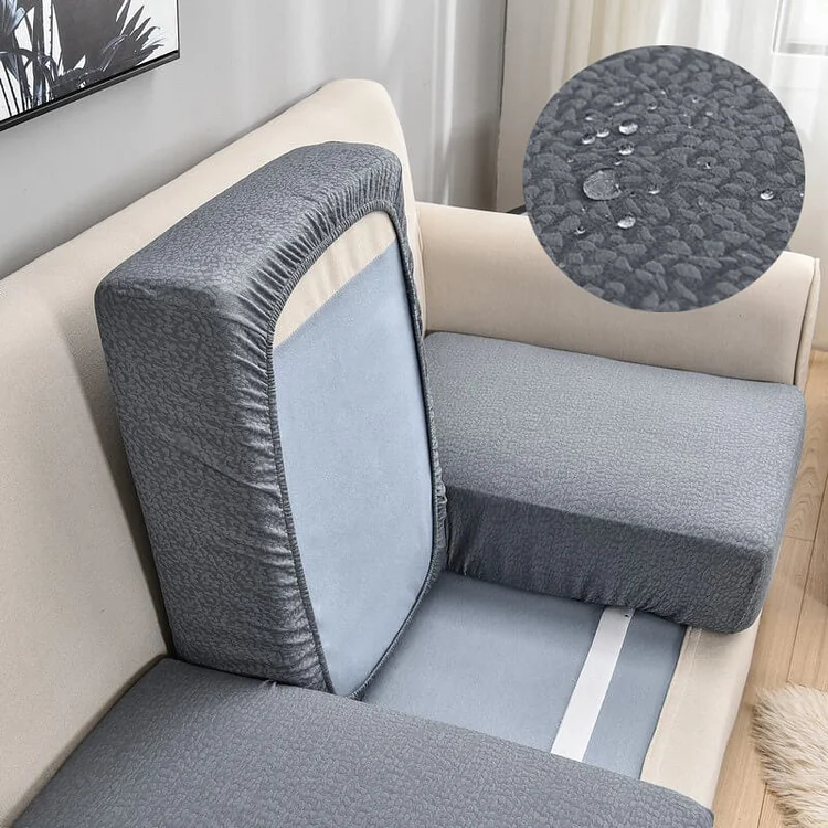 Waterproof Seersucker Sofa Cushion Covers | AvasHome