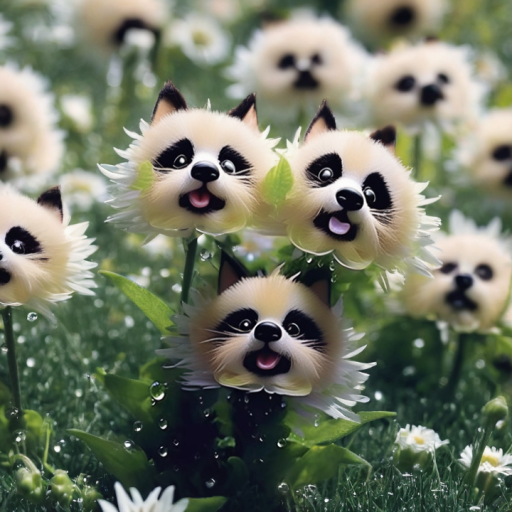 🔥Magic Plants! 🌈🐱Dazzling Cat's Eye Seeds×Cute Panda