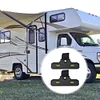 2Pcs RV Awning De-Flappers Nylon RV Canopy Grippers RV Sunshade Accessories (L)