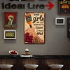 (Multi Style)Beer Girl - Metal Tin Signs(8*12Inch) - Bar