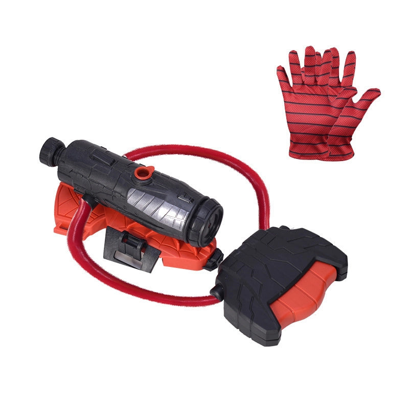 Spider Wrist Launcher Children’s Wearable Spider Gloves Water Play Toy Manual Press Water Gun