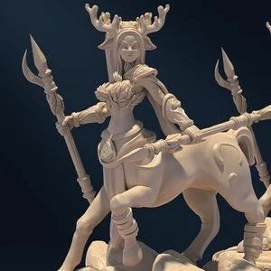 Pornhint Midday Cervitaur Stance |TTRPGNSFWPremium Quality ECO Resin by Belksasar 3dprint NSFW