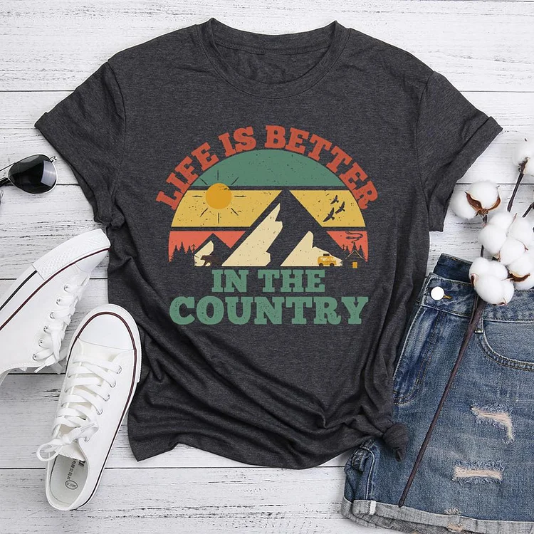 ANB - Retro Better life in the country  Retro Tee05939