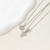 ✨2 Pack - Initial Letter Pendant Necklaces