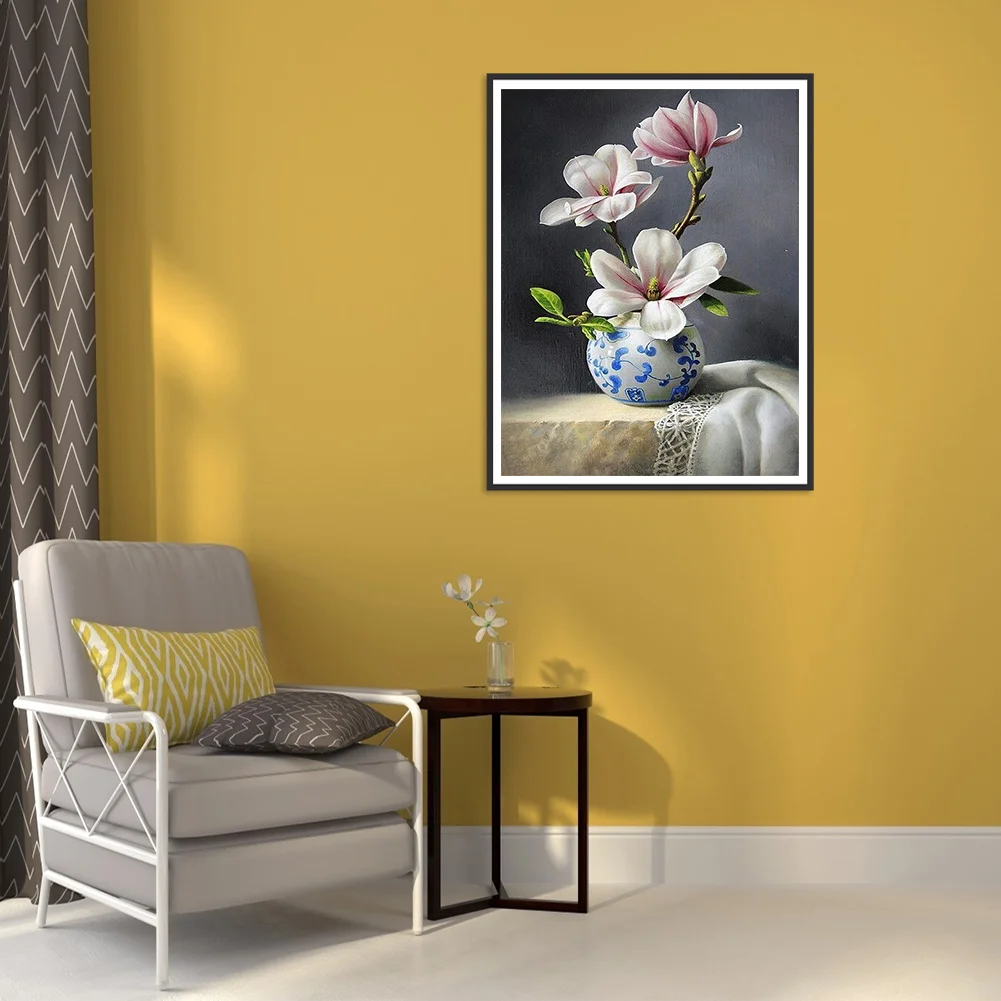 DIY Paint By Number 40*50cm - Magnolia