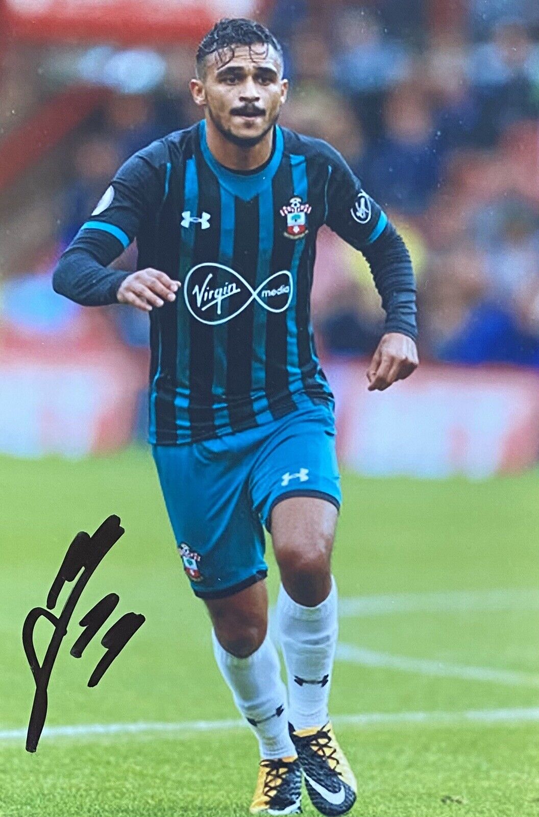 Sofiane Boufal Genuine Hand Signed Southampton 6X4 Photo Poster painting