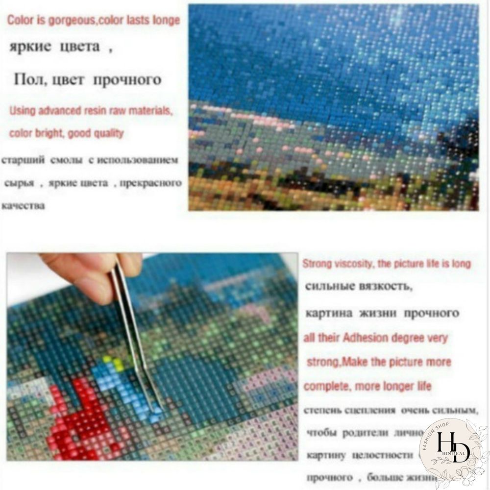 Diamond Mosaic Full Gear Diy Christmas Embroidery Cross Stitch Kits Round Painting Santa