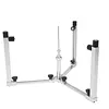 [US Local Warehouse] Bike Wheel Truing Stand Rotating Design Bicycle Wheels Weaving Stand Foldable Bike Hub Spokes Braiding Table for Bike Mechanics and DIY Enthusiasts
