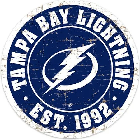 

Hockey Tampa Bay Lightning - Round Drill Diamond Painting - 30*30CM, 501 Original