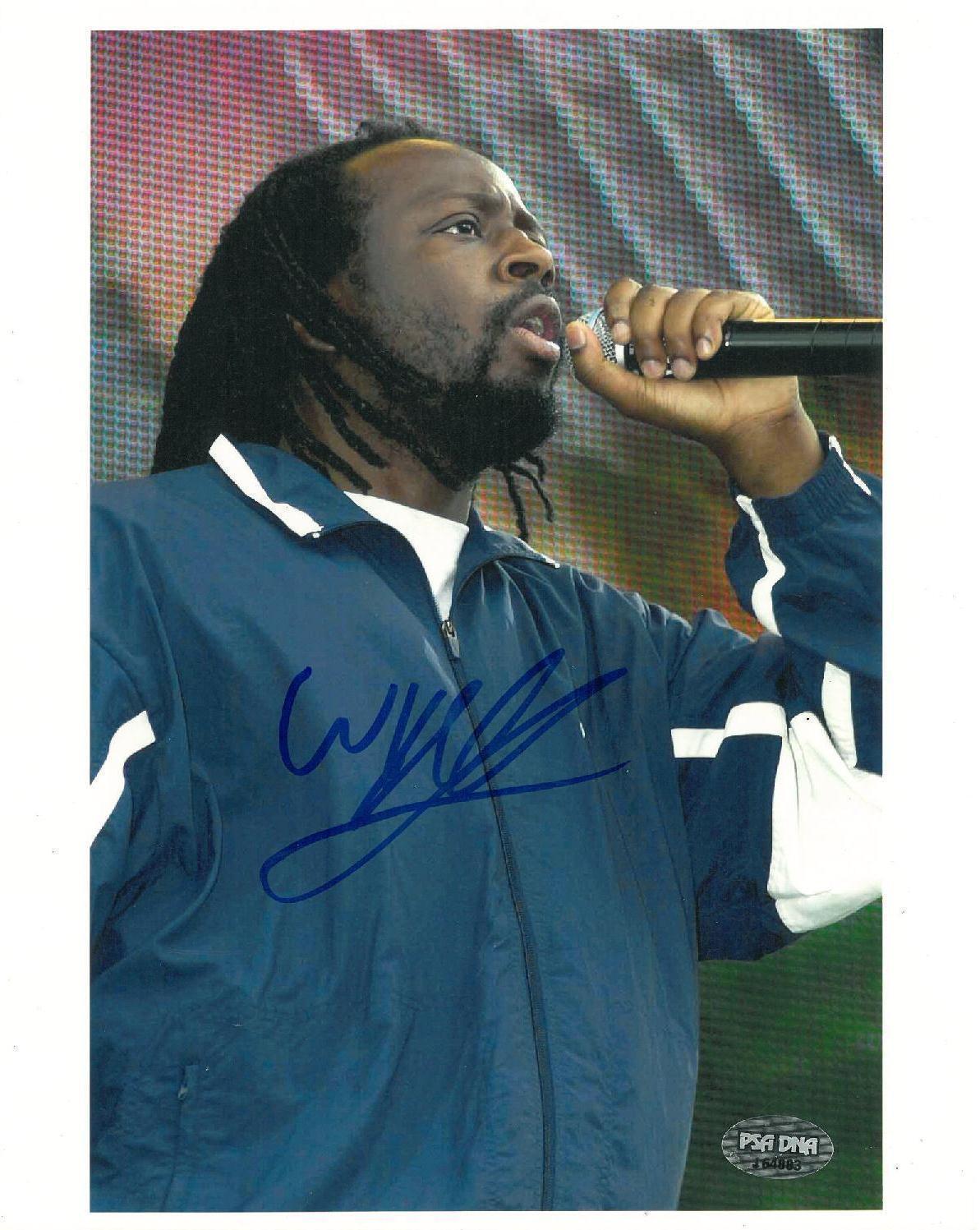 Wyclef Jean Signed Authentic Autographed 8x10 Photo Poster painting (PSA/DNA) #J64883