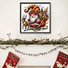 (40*40cm)Christmas Gnome - Full Round Drill Diamond Painting