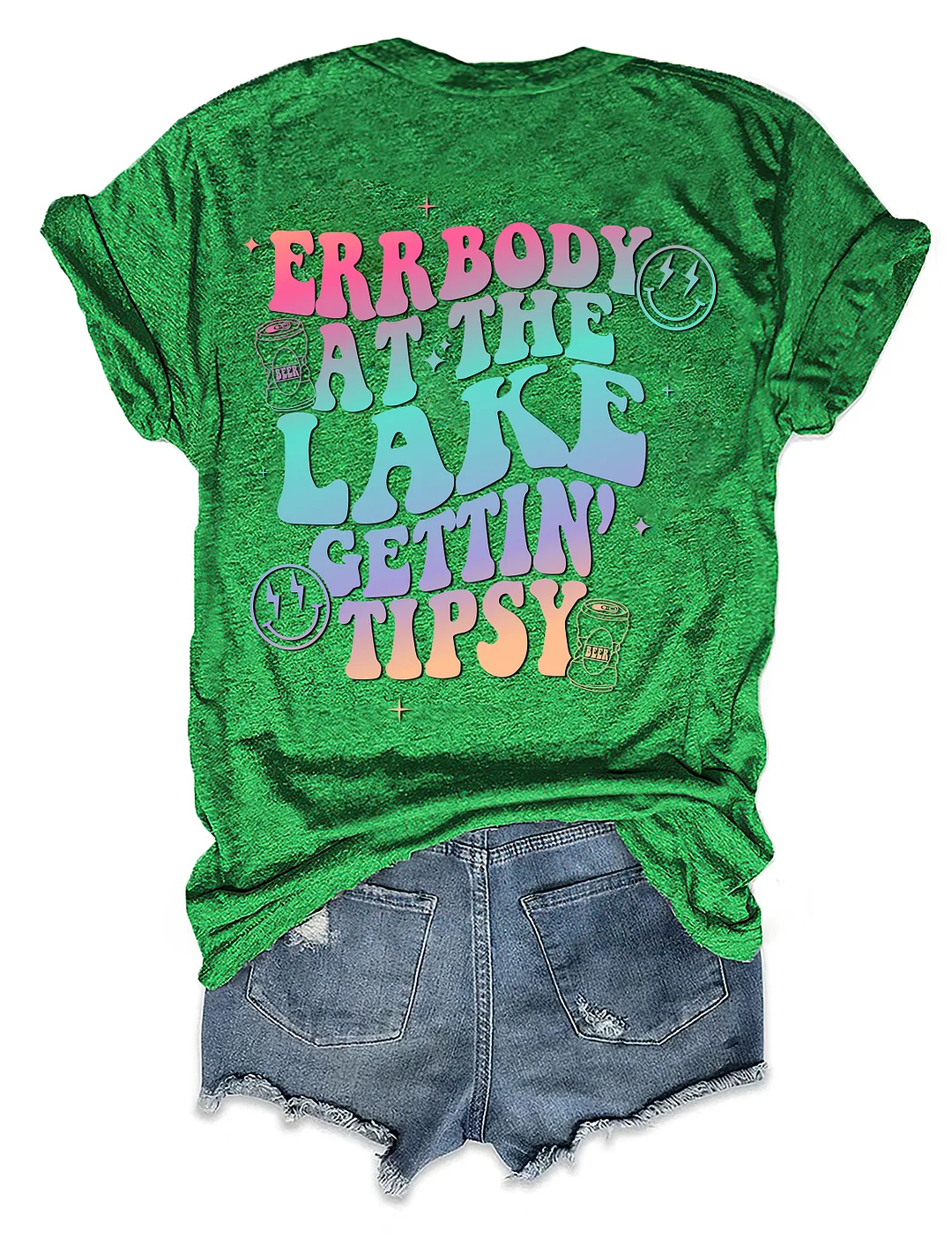 Errbody At The Lake Gettin Tipsy T-shirt
