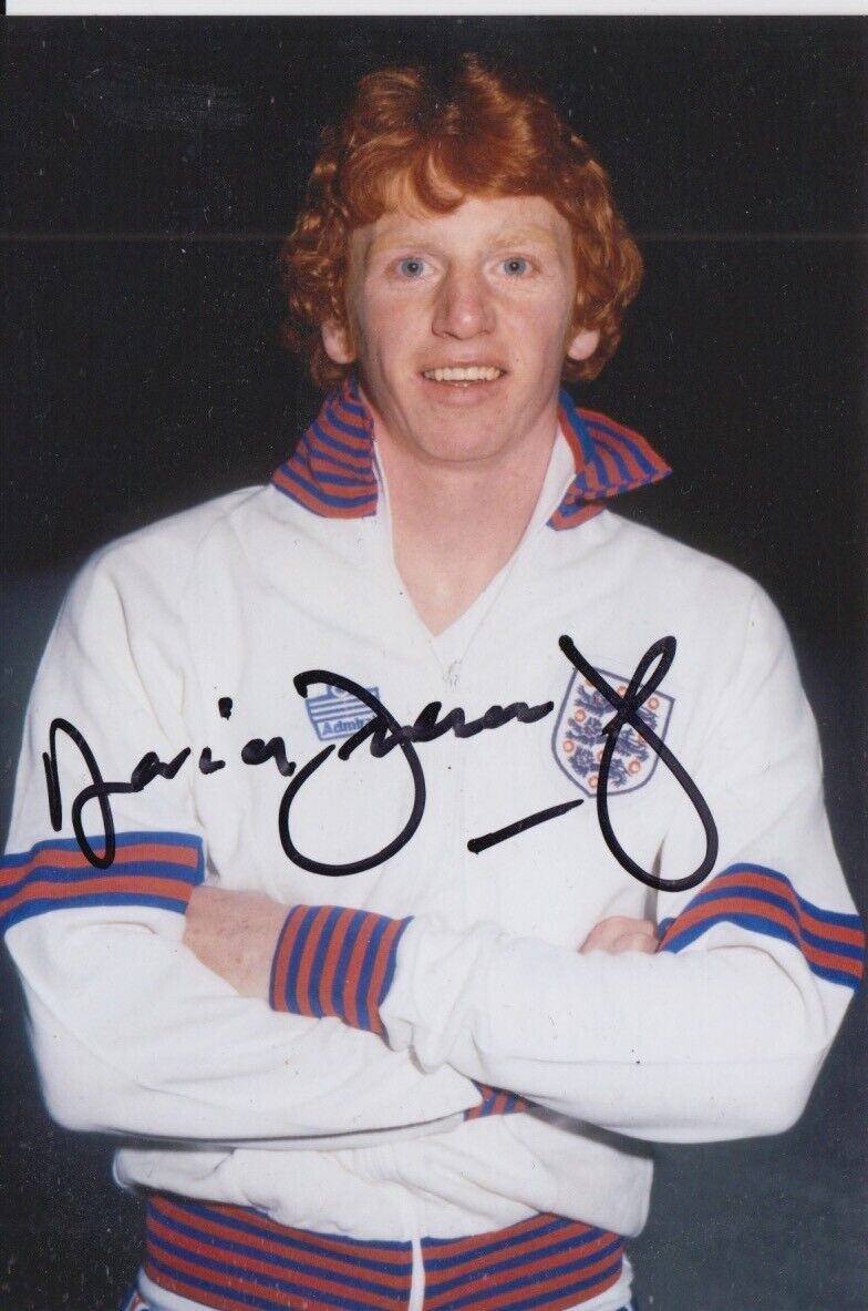 DAVID FAIRCLOUGH HAND SIGNED 6X4 Photo Poster painting ENGLAND FOOTBALL AUTOGRAPH