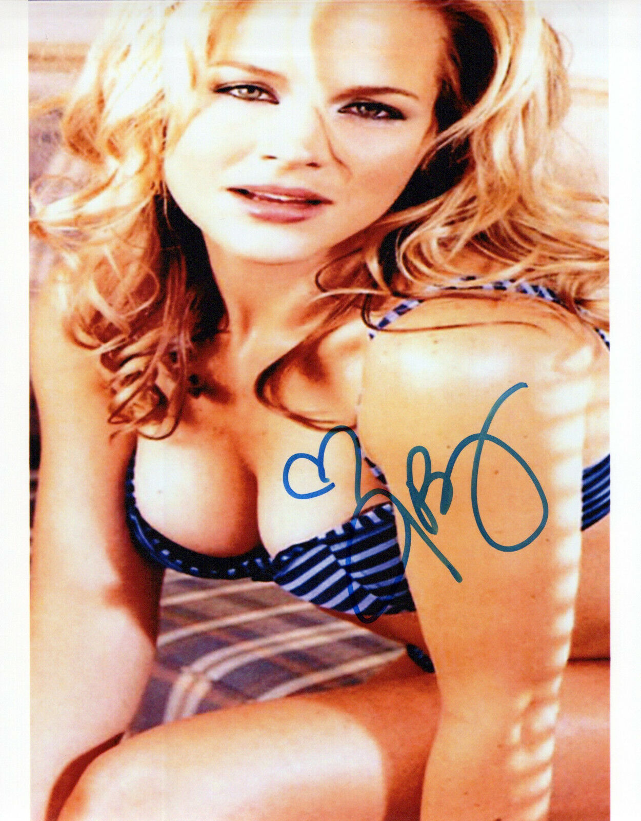 Julie Benz glamour shot autographed Photo Poster painting signed 8x10 #18