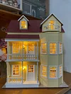 Large-scale DIY Wooden Dollhouse Crafts Miniature Kit--Fairy Tale Home