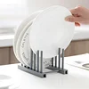 Home&Living Daily Kitchen Dish Shelf Rack Plastic Storage Shelf Water Filtering Rack for Dining Cover Pot Bowl Dish