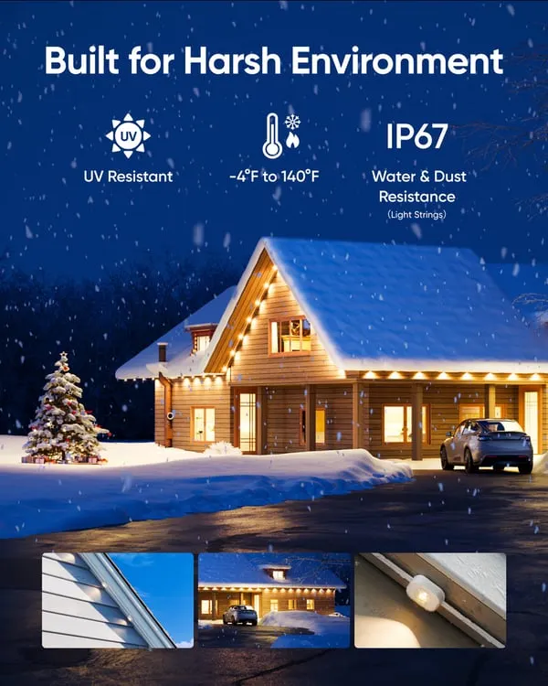 🎅Early Christmas 49%OFF -Smart Rainbow LED Permanent Outdoor Light