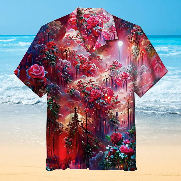 Rose Garden | Unisex Hawaiian Shirt