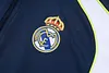 Joyfball 2025/2026 Real Madrid Half-Pull Training Suit Royal Blue Football Shirt 1:1 Thai Quality
