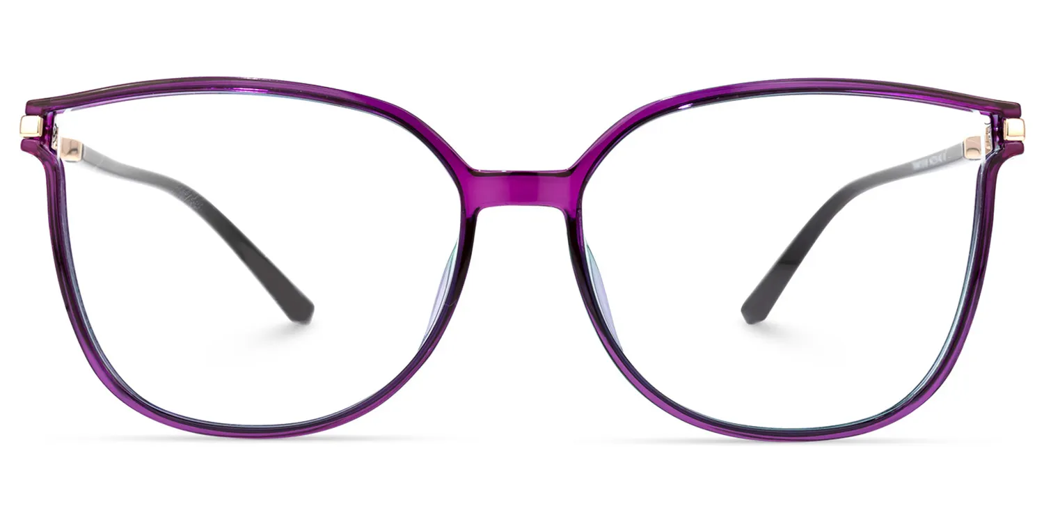 Walden Lila Cateye Brille Lila