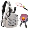 Pickleball Bag Crossbody Sling Bag Pickleball Paddle Bag for Men and Women