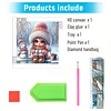 Snow Girl - Diamond Painting - Partial Special Shaped Drill(Canvas|30*30cm)