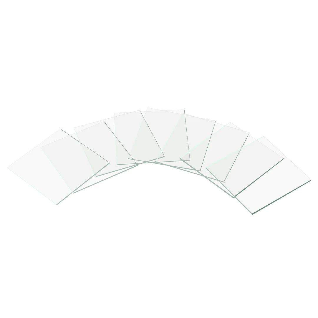 Standard Microscope Cover Slips, 22x22mm, Coverslips Cover Glass for Monocular Binocular Trinocular Microscopes(Pack of 100)