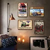 4pcs - Hot Truck Mix - Vintage Metal Signs(8*12Inch) - Vehicle