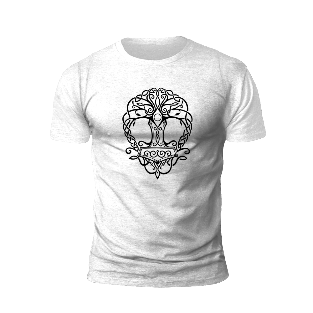 Viking-Inspired Helmet T-Shirt