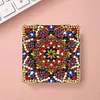 DIY Mandala Diamond Painted Mirror