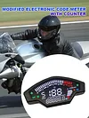 Digital Speedometer Odometer LCD Display Waterproof High Precision for Vortex200