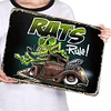 Rat Fink - Vintage Metal Signs - 20*30cm/30*40cm - Movie