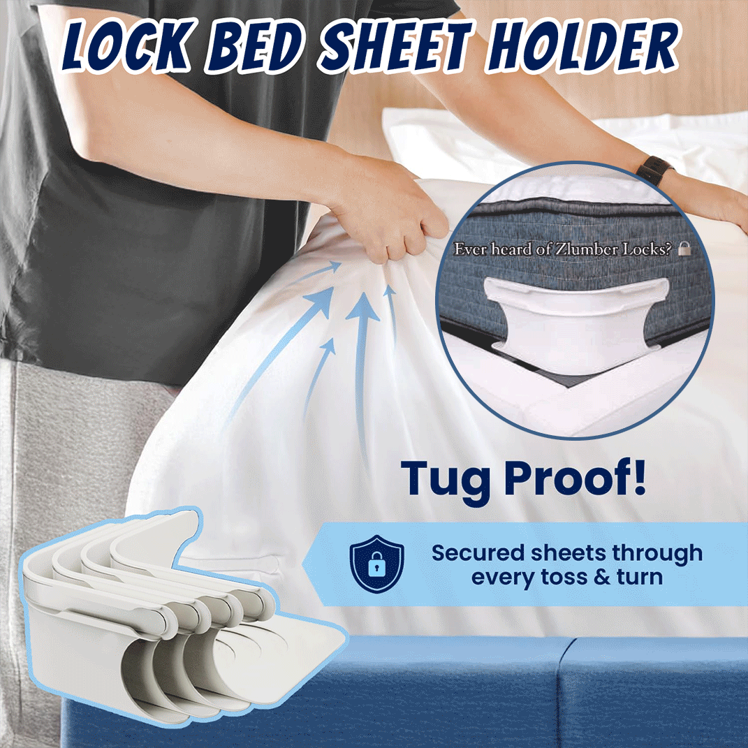 🔥Special offer 49% discount🔥Lock Bed Sheet Holder 