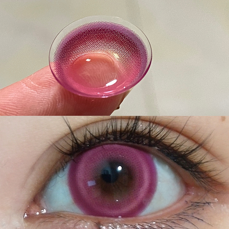 【NEW】Candy Pink Colored Contact Lenses