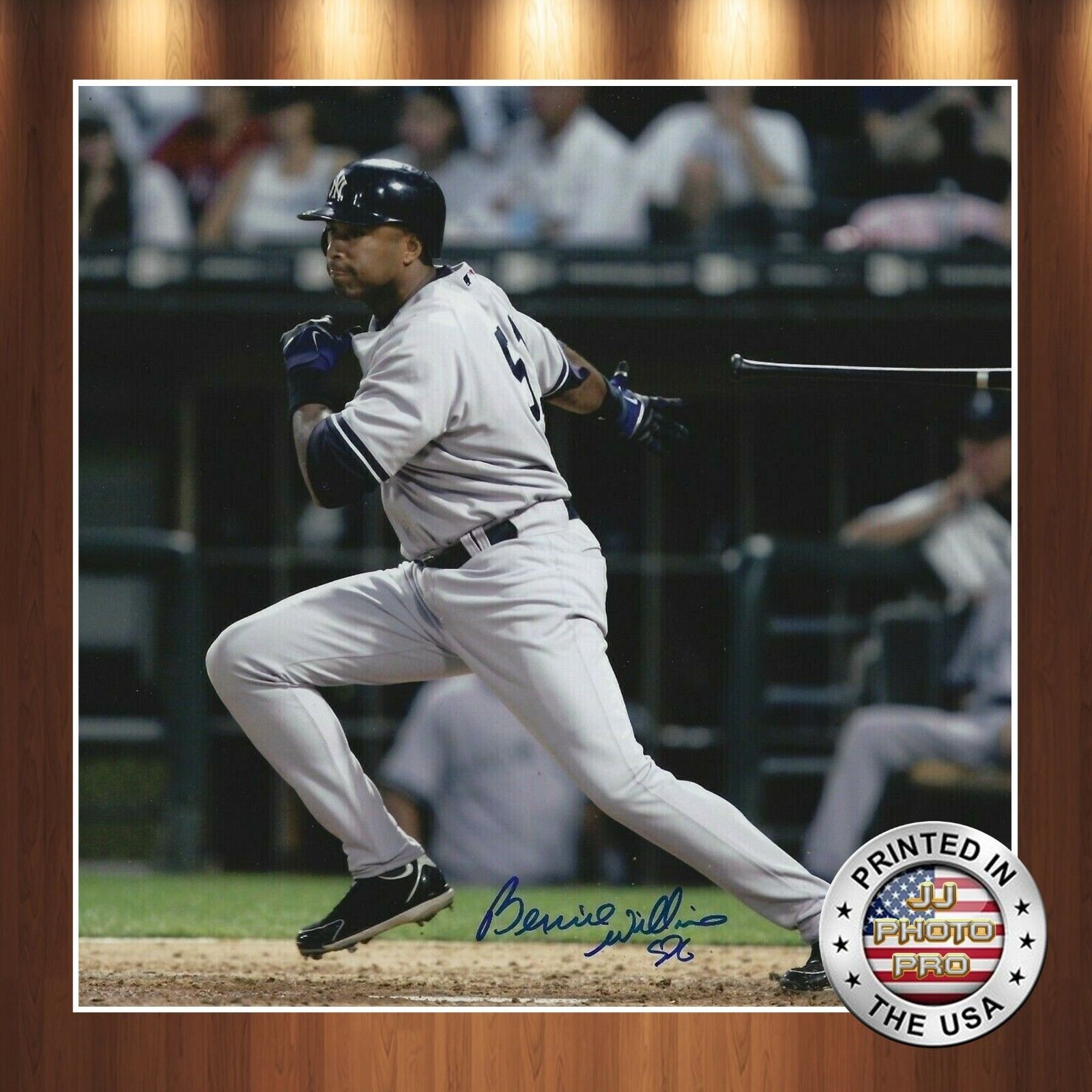 Bernie Williams Autographed Signed 8x10 Photo Poster painting (Yankees) REPRINT