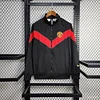 25/26 Manchester United Jacket Black/Red Windbreaker