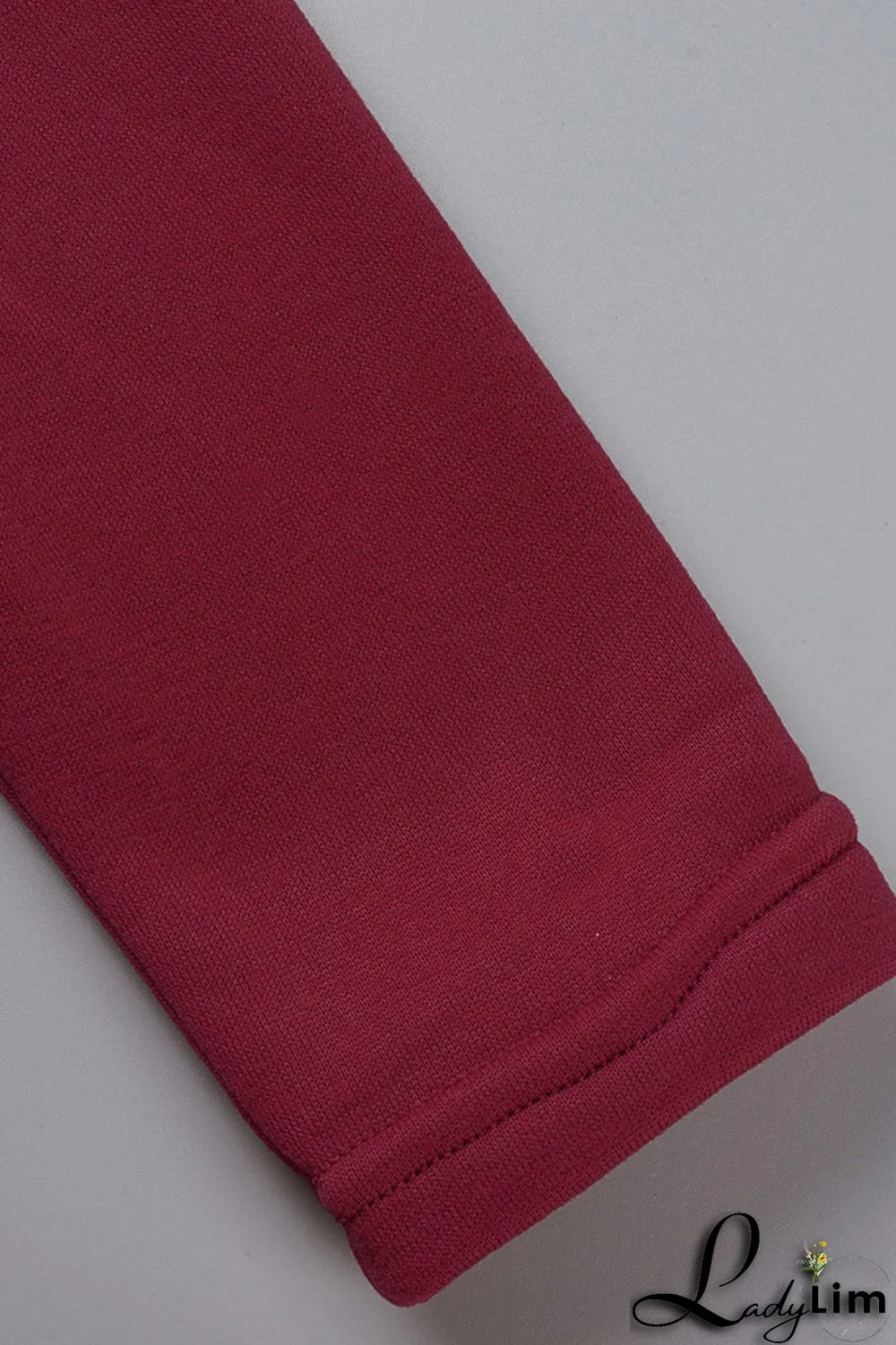 Red Fashion Casual Solid Patchwork Hooded Collar Long Sleeve Dresses