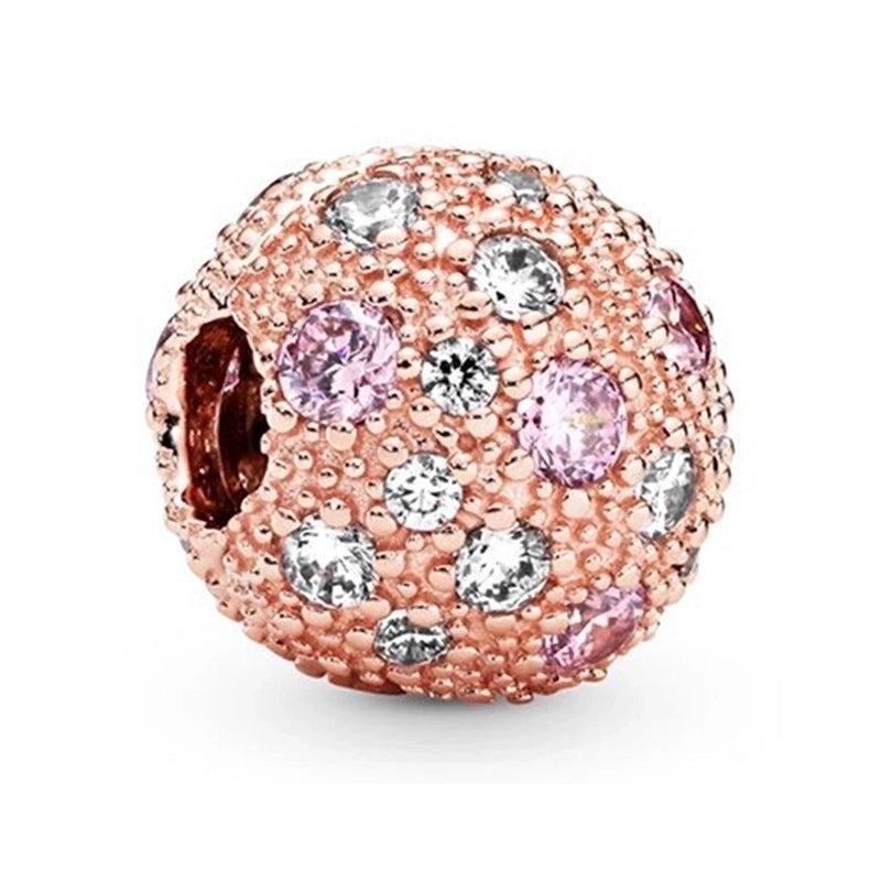 1 PC/Package Alloy Rhinestones Geometric Polished Beads