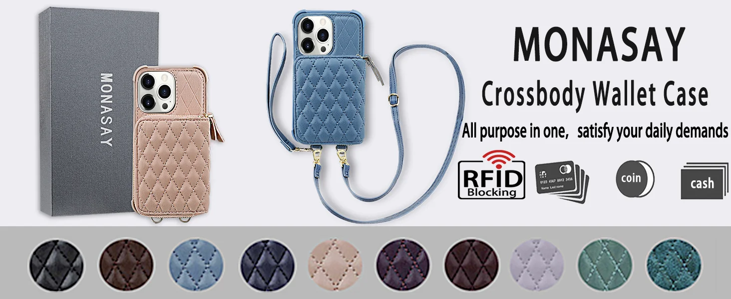 Lanyard Phone Case With Strap Iphone 11 Lanyard Rfid Phone Case