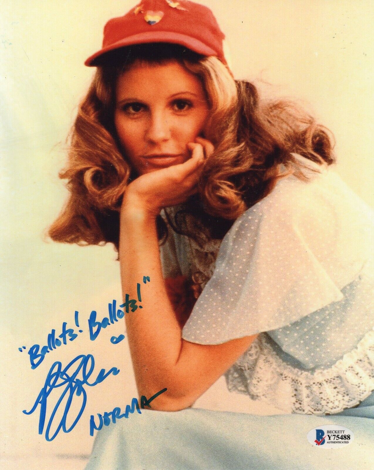 P.J. Soles Signed Carrie Norma Watson 8x10 Photo Poster painting w/Beckett COA Y75488