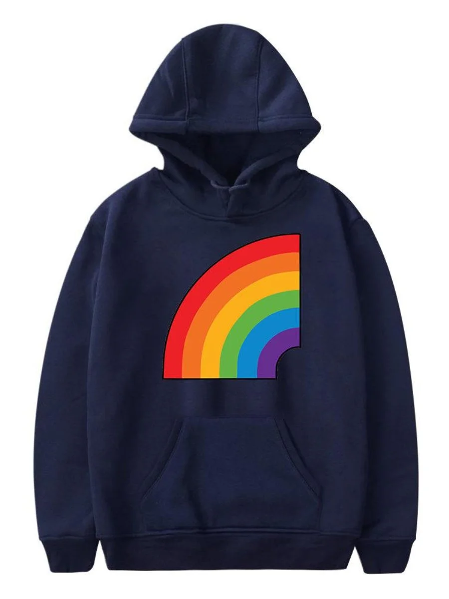 Unisex Rap Hoodies Tekashi 6ix9ine Rainbow Floral Hooded Sweatshirt