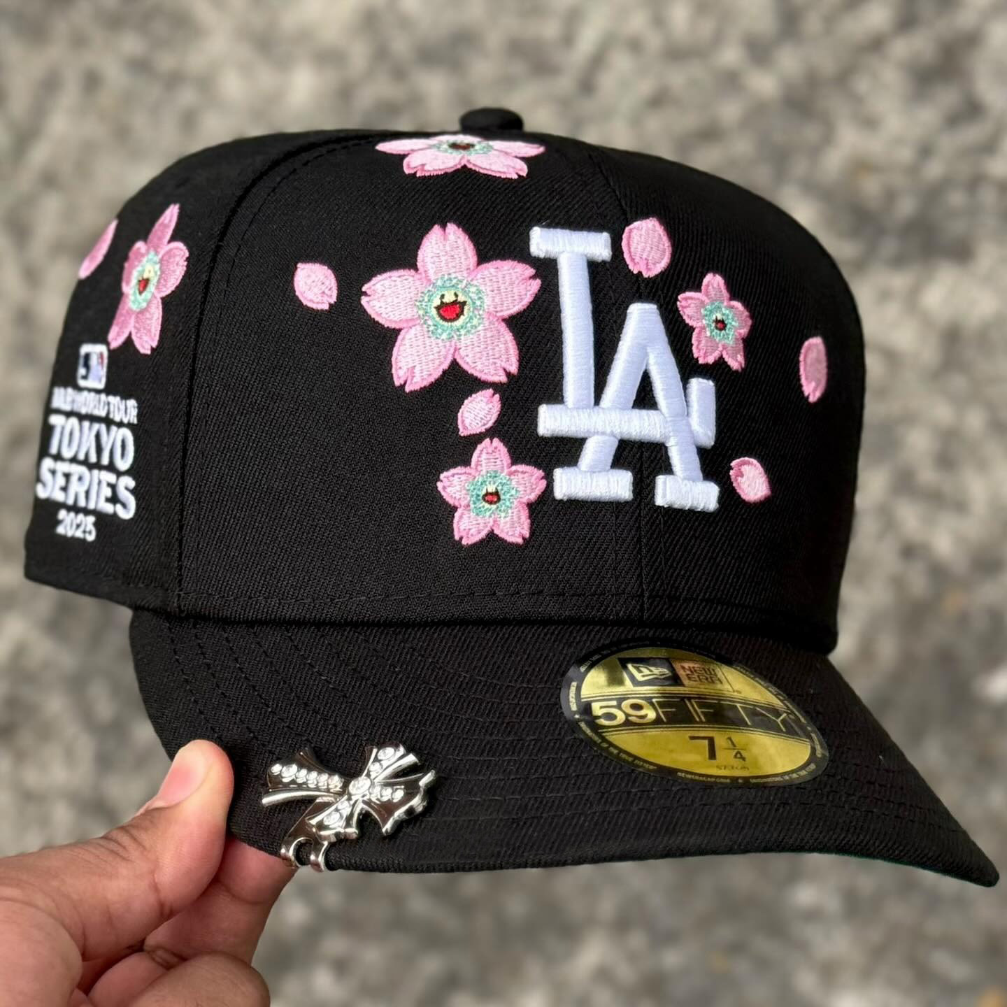 NEW ERA LOS ANGELES × TAKASHI MURAKAMI EMBROIDERED CASUAL BASEBALL CAP