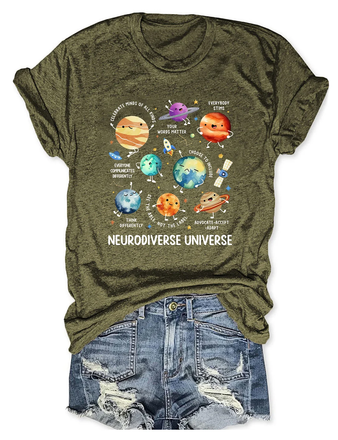 Space Neurodiversity T-shirt
