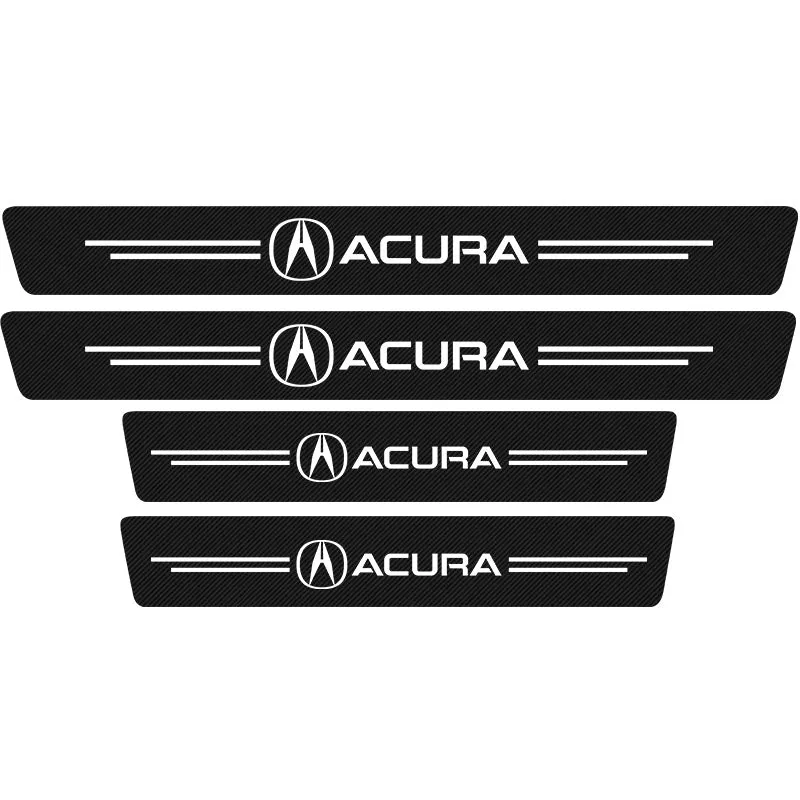 Kuromshop ( 9PCS )Carbon Car Door Sills Stickers