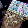 2pcs DIY 5d Diamond Painting Acryl Schmuckschatulle Kit Geschenk f&uuml;r Erwachsene (Katze)