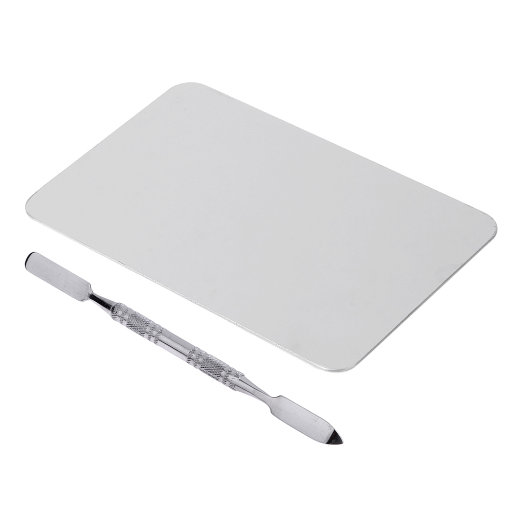 

Colour Palette Stainless Steel Rectangle Holeless Palette Plate Knife, 501 Original