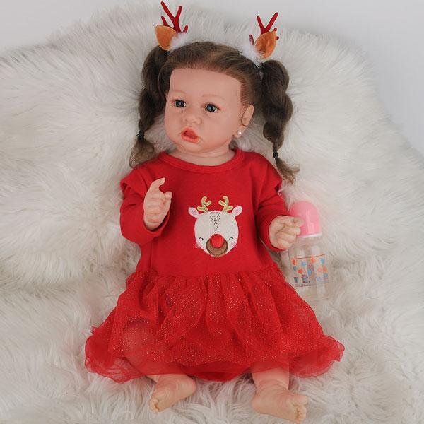 20"- 22" Cute Christmas Reborn Dolls Outfits - rebornshoppe