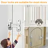 16Pcs Gate Latches Anti-Theft Door Buckle Door Bolt for Barn Door Window Cabinet